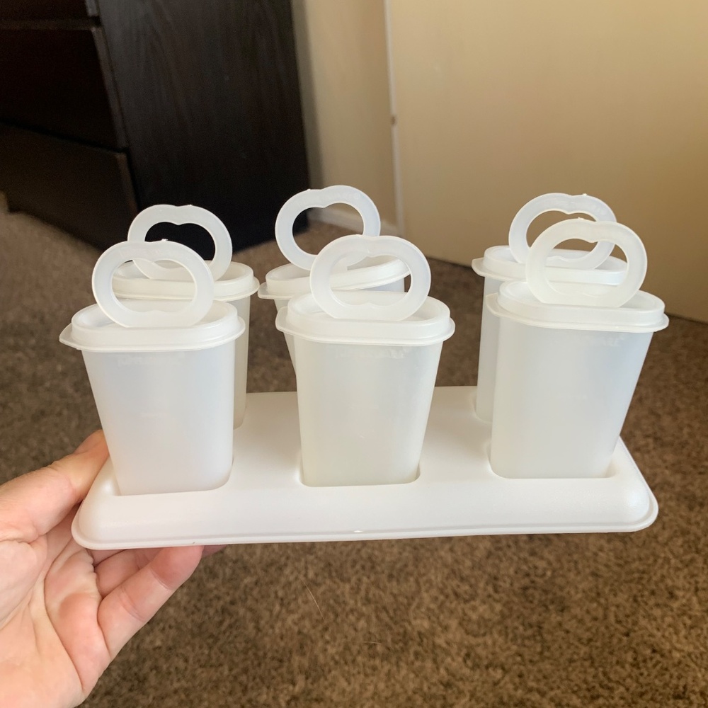 Vintage Tupperware Popsicle Mold Set with Stand - Picture 9 of 9